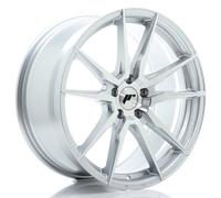 Un cerchio JR Wheels JR21 19x8,5 ET41 5x112 Argento lavorato Face