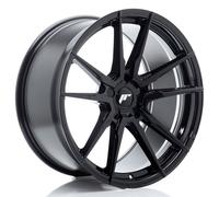 Un cerchio JR Wheels JR21 20x10 ET40 5x120 Nero lucido
