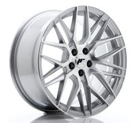 Un cerchio Cerchi JR Wheels JR28 17x8 ET35 5x100 Silver Machined Face