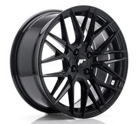 Cerchio in Lega Japan Racing JR28 17x8 ET40 4x100 Nero Lucido - Ruote JR Wheels