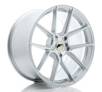 Un cerchio JR Wheels JR30 20x10 ET41 5x120 Argento lavorato