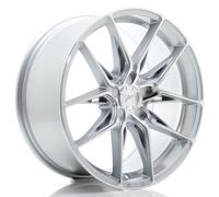 Un cerchio JR Wheels JR44 18x8 ET20-42 5H BLANK Argento w/ Faccia lavorata