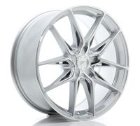 Un cerchio JR Wheels JR44 19x8,5 ET20-45 5H BLANK Argento w/ Faccia lavorata