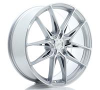 Un cerchio JR Wheels JR44 20x8 ET20-40 5H BLANK Argento w/ Faccia lavorata