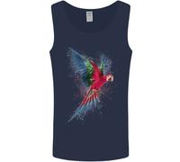 Un Colorato Pappagallo Uomo Canotta Maglia