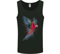 Un Colorato Pappagallo Uomo Canotta Maglia