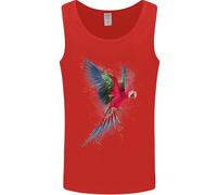 Un Colorato Pappagallo Uomo Canotta Maglia