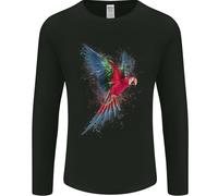 Un Colorato Pappagallo Uomo Maniche