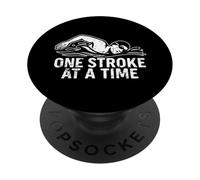 Un colpo alla volta Swim Mantra PopSockets PopGrip Adesivo