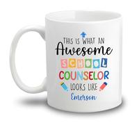 Un Consulente Scolastico Fantastico Sembra Tazze Di Caffè Divertenti Tazze Da Tè Durevole Tazza Colazione Regalo Carino Per Anniversario Fidanziati Natale Regalo 330ml