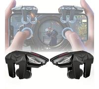 Un controller di gioco multifunzionale 4-in-1 pieghevole e una coppia di trigger per controller di gioco mobile intelligenti - Migliora la tua esperienza di gioco con pulsanti di tiro sensibili, fless