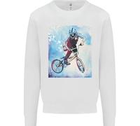 Un Cool BMX Design Bambini Felpa Maglione