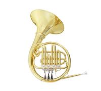 Un corno francese a 4 tasti con una sola adatto ai principianti corno francese strumento musicale