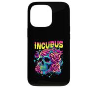 Un Corvo Sinistra Teschio Mattina E Fiore Incubus Vista Halloween Custodia per iPhone 13 Pro