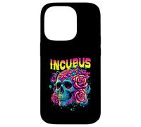 Un Corvo Sinistra Teschio Mattina E Fiore Incubus Vista Halloween Custodia per iPhone 14 Pro