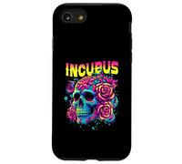 Un Corvo Sinistra Teschio Mattina E Fiore Incubus Vista Halloween Custodia per iPhone SE (2020) / 7/8