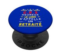 Un CRS Felice Lunedì Si chiama Un Pensionato C.R.S PopSockets PopGrip Adesivo