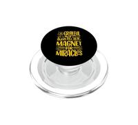 Un cuore grato è una calamita per miracoli Inspirational PopSockets PopGrip per MagSafe