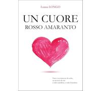 Un cuore rosso amaranto