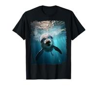 Un delfino Maglietta