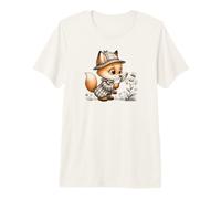 Un Detective Fox Maglietta Premium