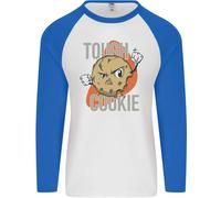 Un Difficile Biscotto Divertente Mma Misto Arti Marziali Uomo L/S T-Shirt