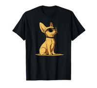 Un disegno di un simpatico cane chihuahua con occhiali da sole Maglietta