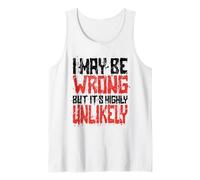 Un Divertente Detto Sarcastico può Essere Sbagliato Canotta