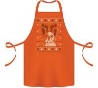 Un Divertente Natale Bullo Cotone Grembiule 100% Biologico