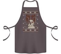 Un Divertente Natale Bullo Cotone Grembiule 100% Biologico