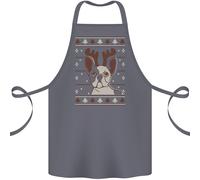 Un Divertente Natale Bullo Cotone Grembiule 100% Biologico