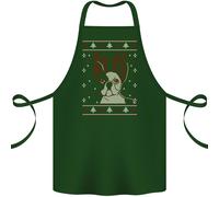 Un Divertente Natale Bullo Cotone Grembiule 100% Biologico