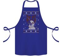 Un Divertente Natale Bullo Cotone Grembiule 100% Biologico