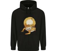 Un Drago Barbuto Sotto Il Sole Del Deserto Felpa Uomo