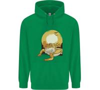 Un Drago Barbuto Sotto Il Sole Del Deserto Felpa Uomo