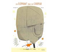 Un éléphant dans un chapeau