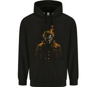 Un Evil Clown Halloween Bambini Felpa con Cappuccio