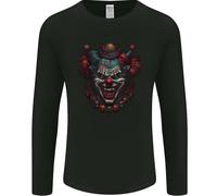 Un Evil Clown Halloween Horror Vampiro Uomo Maniche