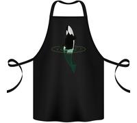 Un Fantascienza Orca Balena Cotone Grembiule 100% Biologico