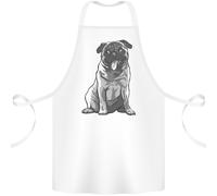 Un Felice Bullo Divertente Cane Divertente Cotone Grembiule 100% Biologico