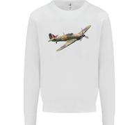 Un Felpa Jumper Hawker Hurricane Flying Solo Uomo