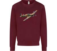 Un Felpa Jumper Hawker Hurricane Flying Solo Uomo