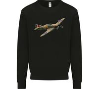 Un Felpa Jumper Hawker Hurricane Flying Solo Uomo