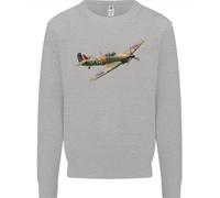 Un Felpa Jumper Hawker Hurricane Flying Solo Uomo