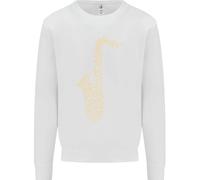 Un Felpa Per Bambini A Saxofono Strumenti Musicali Brass Band