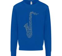 Un Felpa Per Bambini A Saxofono Strumenti Musicali Brass Band