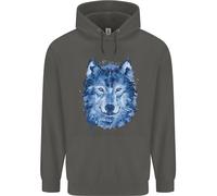 Un Felpa Per Bambini Polygon Wolf