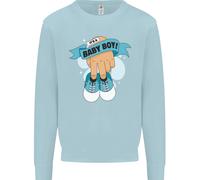 Un Felpa Per Bambino Maschio Rivelazione Del Genere Battesimo Gravidanza