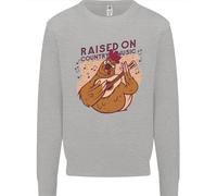 Un Felpa Uomo Allevato Con Musica Country