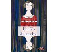 Un filo di lana blu